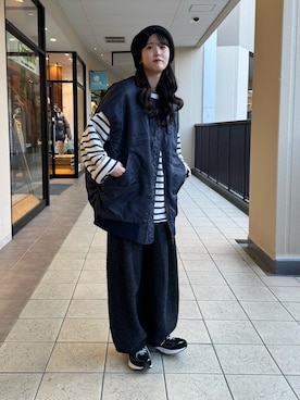 「DouDou（ドゥドゥ）のアイテム」を使った、shizukü    さん（レディース・173cm）の冬コーディネート