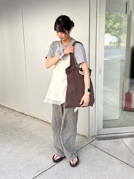 shizukü さん(レディース・173cm)の夏コーディネート