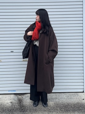 「Lui's（ルイス）のアイテム」を使った、shizukü    さん（レディース・173cm）の冬コーディネート