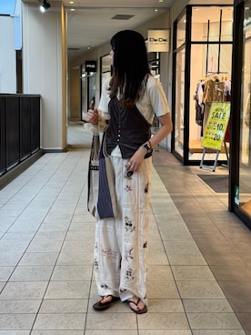 「JOURNAL STANDARD（ジャーナルスタンダード）のアイテム」を使った、shizukü    さん（レディース・173cm）の夏コーディネート