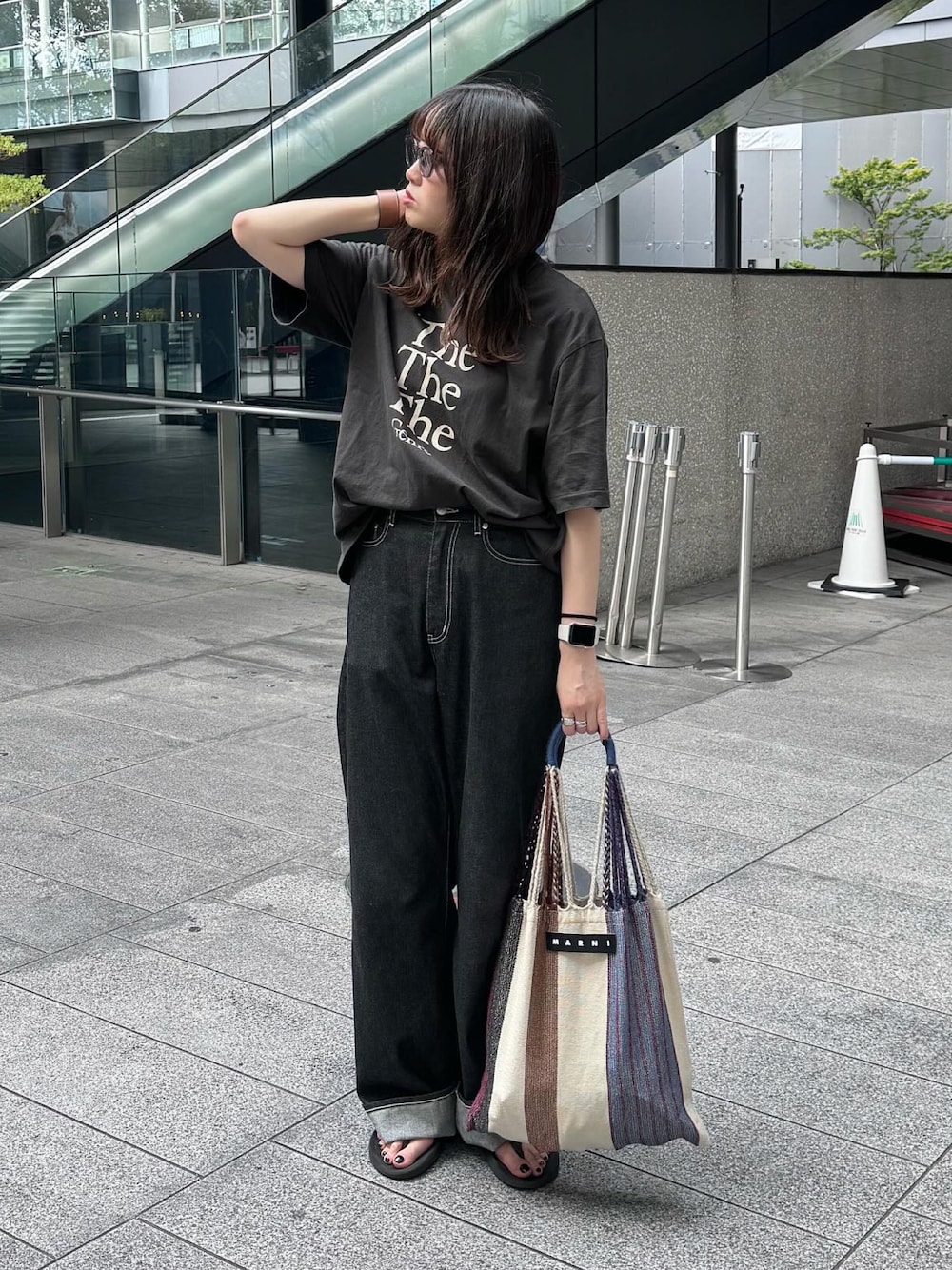 shizukü ｜MARNI MARKETのトートバッグを使ったコーディネート - WEAR