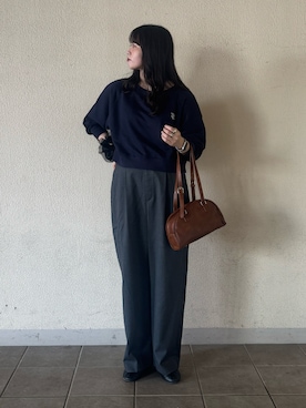 「アイテム（バレエシューズ）」を使った、shizukü    さん（レディース・173cm）の秋コーディネート