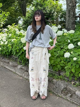 「ammy.（エイミードット）のアイテム」を使った、shizukü    さん（レディース・173cm）の夏コーディネート