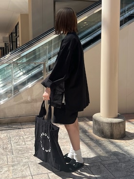 「LABOUR AND WAIT（レイバーアンドウェイト）のアイテム」を使った、shizukü    さん（レディース・173cm）の春コーディネート