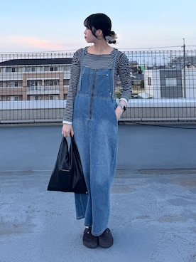 「BIRKENSTOCK（ビルケンシュトック）のアイテム」を使った、shizukü    さん（レディース・173cm）の春コーディネート