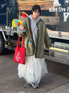 「LA BELLE ETUDE（ラベルエチュード）のアイテム」を使った、shizukü    さん（レディース・173cm）の春コーディネート