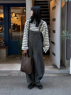 「Hender Scheme（エンダースキーマ）のアイテム」を使った、shizukü    さん（レディース・173cm）の秋コーディネート