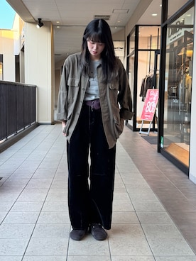 「Ungrid（アングリッド）のアイテム」を使った、shizukü    さん（レディース・173cm）の秋コーディネート