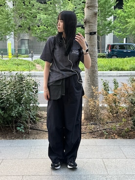 「アイテム（オールインワン・サロペット）」を使った、shizukü    さん（レディース・173cm）の夏コーディネート
