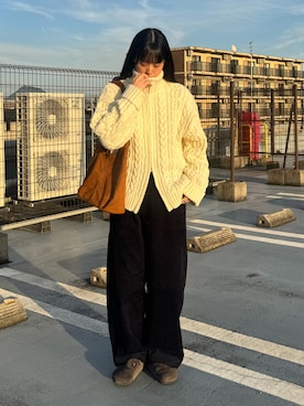 「UNDERSTATEMENTs（アンダーステイトメント）のアイテム」を使った、shizukü    さん（レディース・173cm）の冬コーディネート