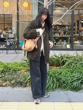 「UNDERSTATEMENTs（アンダーステイトメント）のアイテム」を使った、shizukü    さん（レディース・173cm）の冬コーディネート