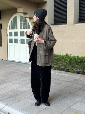 「アイテム（パンツ）」を使った、shizukü    さん（レディース・173cm）の秋コーディネート