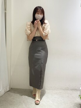 yukinaさん（レディース・160cm）の夏コーディネート