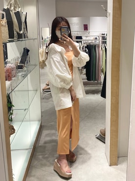 yukinaさん(レディース・160cm)の夏コーディネート