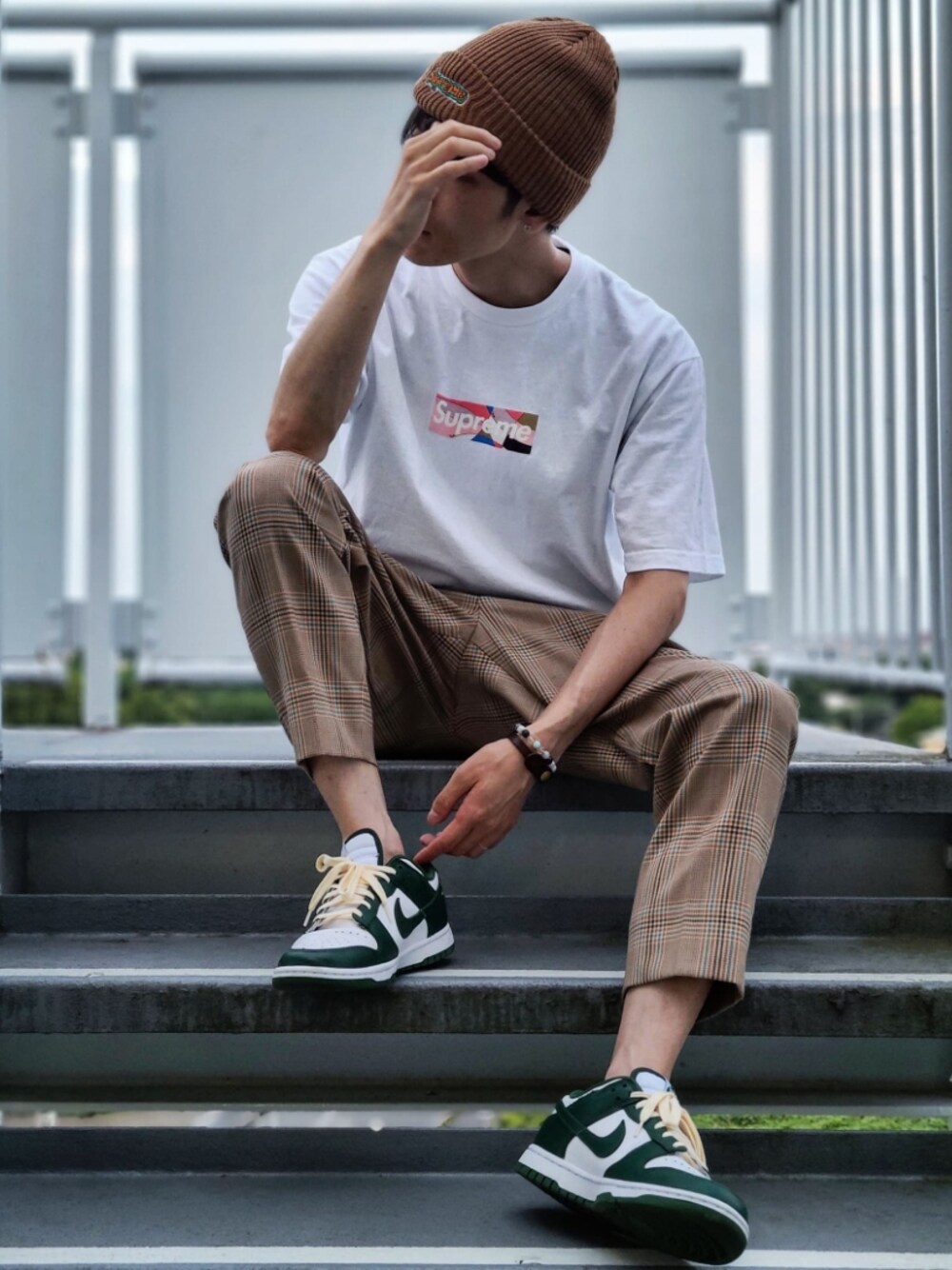 ジェロニモ｜Supreme のニットキャップ/ビーニーを使った