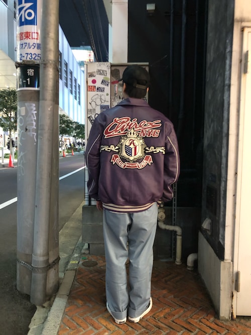 《COLLECTION》VARSITY JACKET CROWN LOGO / バーシティ ジャケット クラウンロゴ / AVIREX / アヴィレックス
