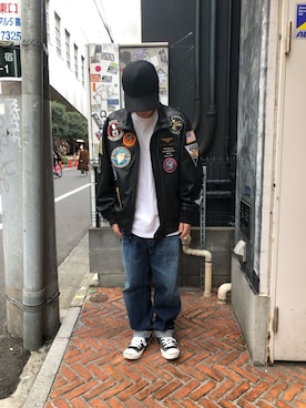 りいちさん（メンズ・168cm）の春コーディネート