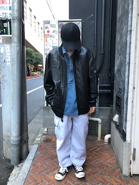 りいちさん（メンズ・168cm）の冬コーディネート