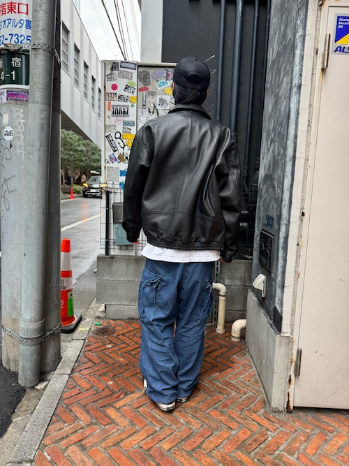《直営店限定》DENIM EASY CARGO PANTS / デニム イージーカーゴパンツ / AVIREX / アヴィレックス