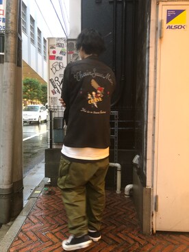 りいちさん（メンズ・168cm）の春コーディネート