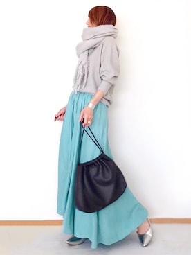 ＬＵＭＩＥさん（レディース・163cm）の冬コーディネート