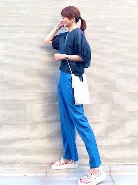 ＬＵＭＩＥさん（レディース・163cm）の夏コーディネート