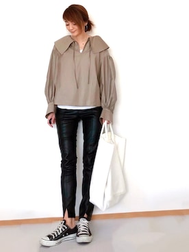 ＬＵＭＩＥさん（レディース・163cm）の冬コーディネート