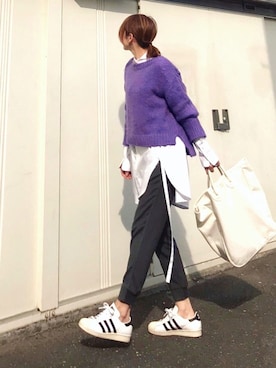「MK MICHEL KLEIN（エムケーミッシェルクラン）のアイテム」を使った、ＬＵＭＩＥさん（レディース・163cm）の春コーディネート