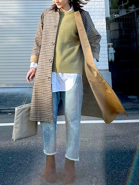 ＬＵＭＩＥさん（レディース・163cm）の冬コーディネート