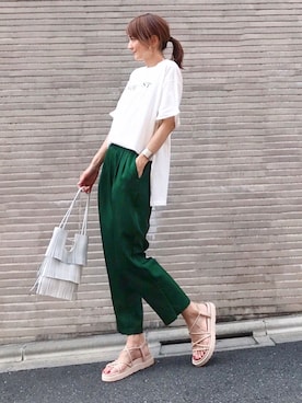 ＬＵＭＩＥさん（レディース・163cm）の夏コーディネート