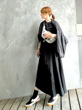 「SLACK FOOTWEAR（スラックフットウェア）のアイテム」を使った、ＬＵＭＩＥさん（レディース・163cm）の秋コーディネート