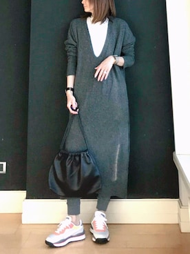 LUMIEさん(レディース・163cm)の冬コーディネート