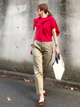 LUMIEさん(レディース・163cm)の秋コーディネート