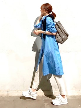 「BARNYARDSTORM（バンヤードストーム）のアイテム」を使った、ＬＵＭＩＥさん（レディース・163cm）の夏コーディネート