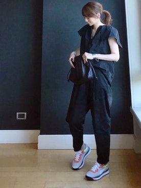 「plage（プラージュ）のアイテム」を使った、ＬＵＭＩＥさん（レディース・163cm）の夏コーディネート