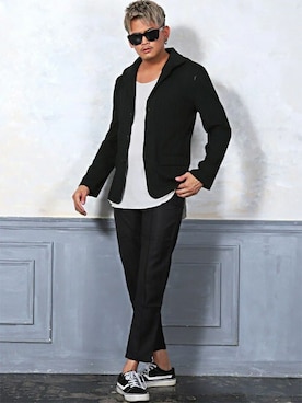 「ランダムテレコ」｜LUX STYLE staffさん（メンズ・180cm）の秋コーディネート