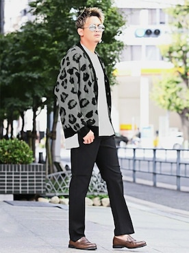 「ワッフル」｜LUX STYLE staffさん（メンズ・180cm）の冬コーディネート