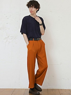 LUX STYLE staffさん（メンズ・174cm）の春コーディネート