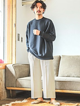 LUX STYLE staffさん（メンズ・175cm）の春コーディネート