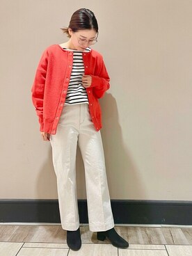 SALON STAFFさん（レディース・154cm）の冬コーディネート