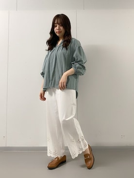 SALON STAFFさん（レディース・163cm）の冬コーディネート