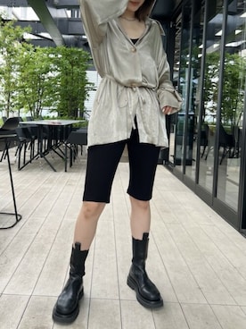 「MATURED（マチュアード）のアイテム」を使った、MATUREDさん（レディース・166cm）の夏コーディネート