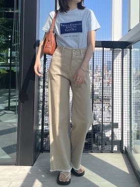 「MATURED（マチュアード）のアイテム」を使った、MATUREDさん（レディース・166cm）の夏コーディネート