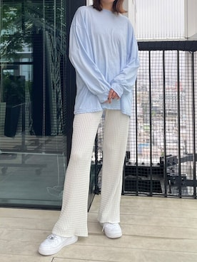 「MATURED（マチュアード）のアイテム」を使った、MATUREDさん（レディース・166cm）の夏コーディネート