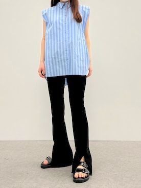 「JOSEPH STUDIO（ジョゼフストゥディオ）のアイテム」を使った、JOSEPH_STUDIO_WOMEN_OFFICIALさん（レディース・160cm）の春コーディネート