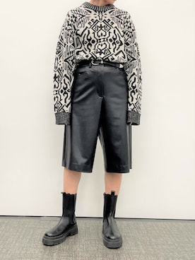 「JOSEPH STUDIO（ジョゼフストゥディオ）のアイテム」を使った、JOSEPH_STUDIO_WOMEN_OFFICIALさん（レディース・166cm）の冬コーディネート