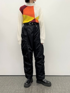「JOSEPH STUDIO（ジョゼフストゥディオ）のアイテム」を使った、JOSEPH_STUDIO_WOMEN_OFFICIALさん（レディース・166cm）の冬コーディネート