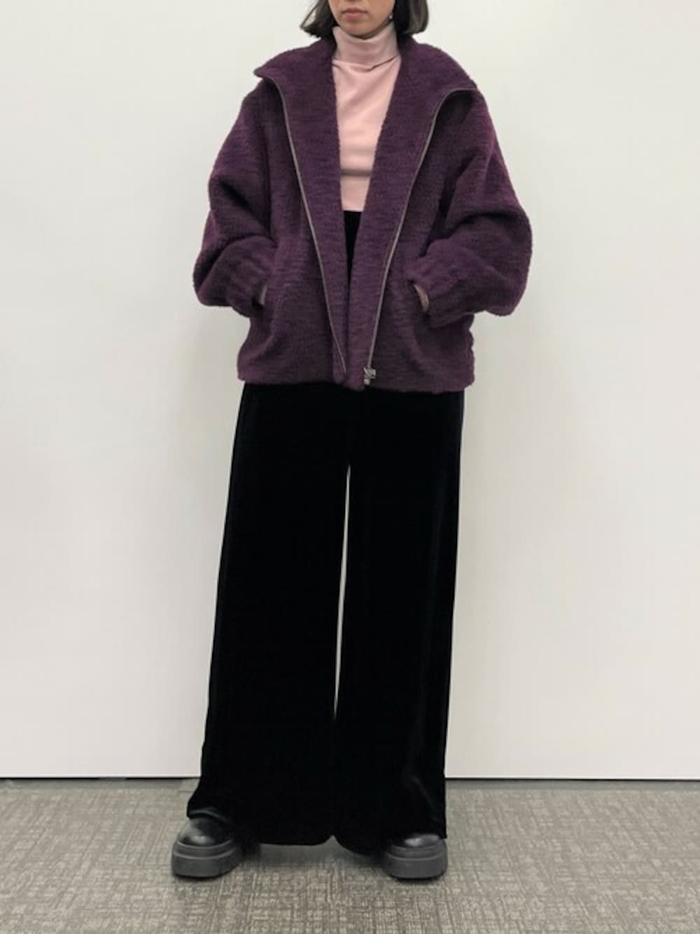JOSEPH STUDIO（ジョゼフストゥディオ）の「アルパカフリース アウター 