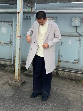 平田磨寛さん（メンズ・176cm）の秋コーディネート