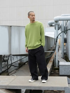 平田磨寛さん（メンズ・176cm）の秋コーディネート